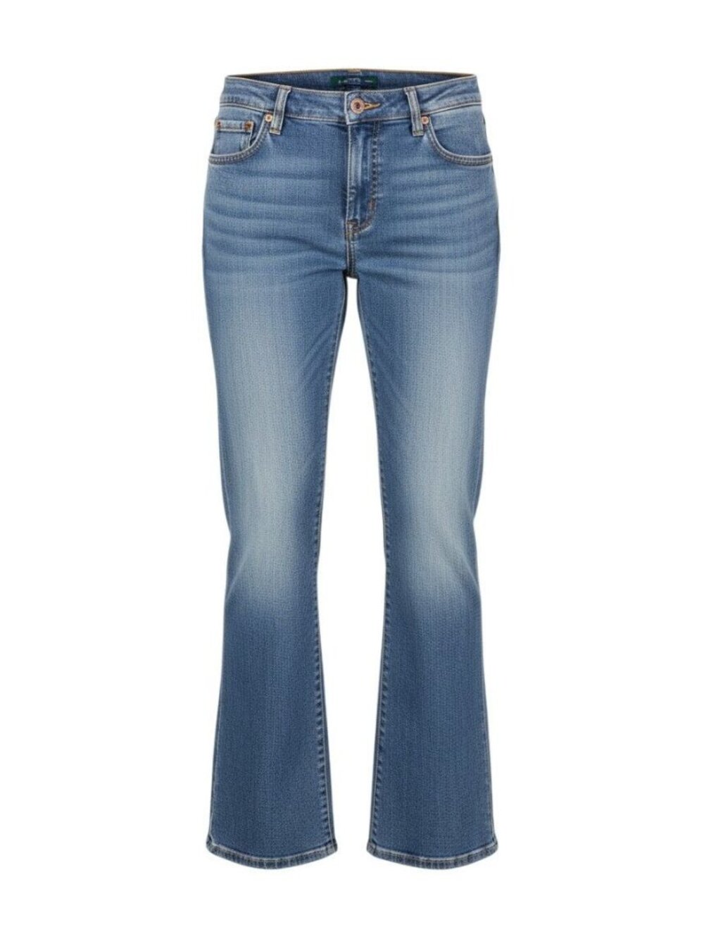Lauren Jeans Co. Ralph Lauren Womens Bootcut Blue Denim Jeans Size 4